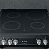 Hotpoint 60Cm Electric Cooker with Double Oven Black
