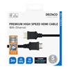 Deltaco Premium High Speed Hdmi Cable 4k Uhd 3m Black