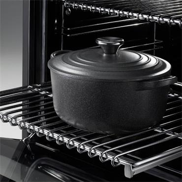 Bertazzoni Heritage Induction Double Oven With Griddle Black 120cm