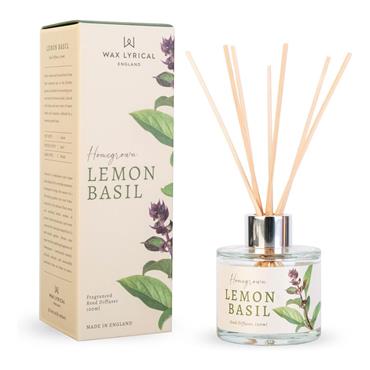Wax Lyrical Homegrown 100ml Reed Diffuser Lemon Ba