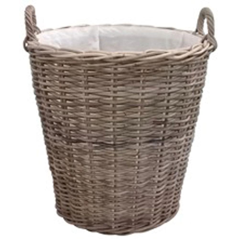 Glenweave Round Weave Basket Lined Stakelums Home & Hardware