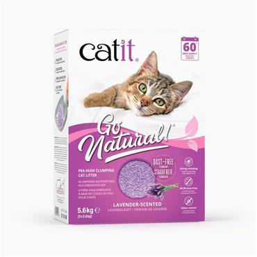 Catit Pea Husk Litter Lavender 5.6Kg