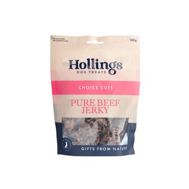 Hollings Pure Beef Jerky 100G