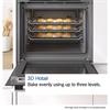 Bosch Series 4 Single Oven Black
