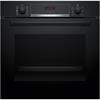 Bosch Series 4 Single Oven Black