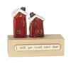 I Wish You Lived Next Door Wooden Block