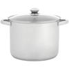 JUDGE ESSENTIALS 24CM GLASS LID STOCKPOT 8.5 LITRE