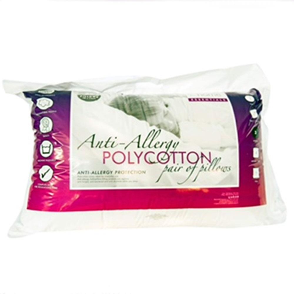 Catherine Lansfield Anti Allergy Pillows Twin Pack Stakelums Home