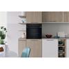Indesit Black Single Oven Click & Clean