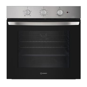 Indesit Stainless Steel Single Oven 66l