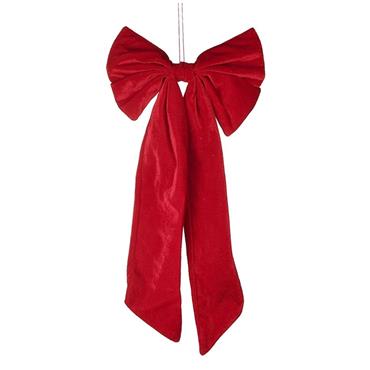 Long Red Bow 55cm