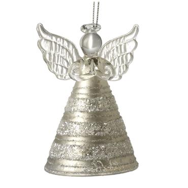 Heaven Sends Hanging Glass Angel Decoration