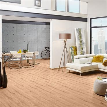 Golden Vista Oak Aqua Laminate Flooring 14mm (Per Pack)