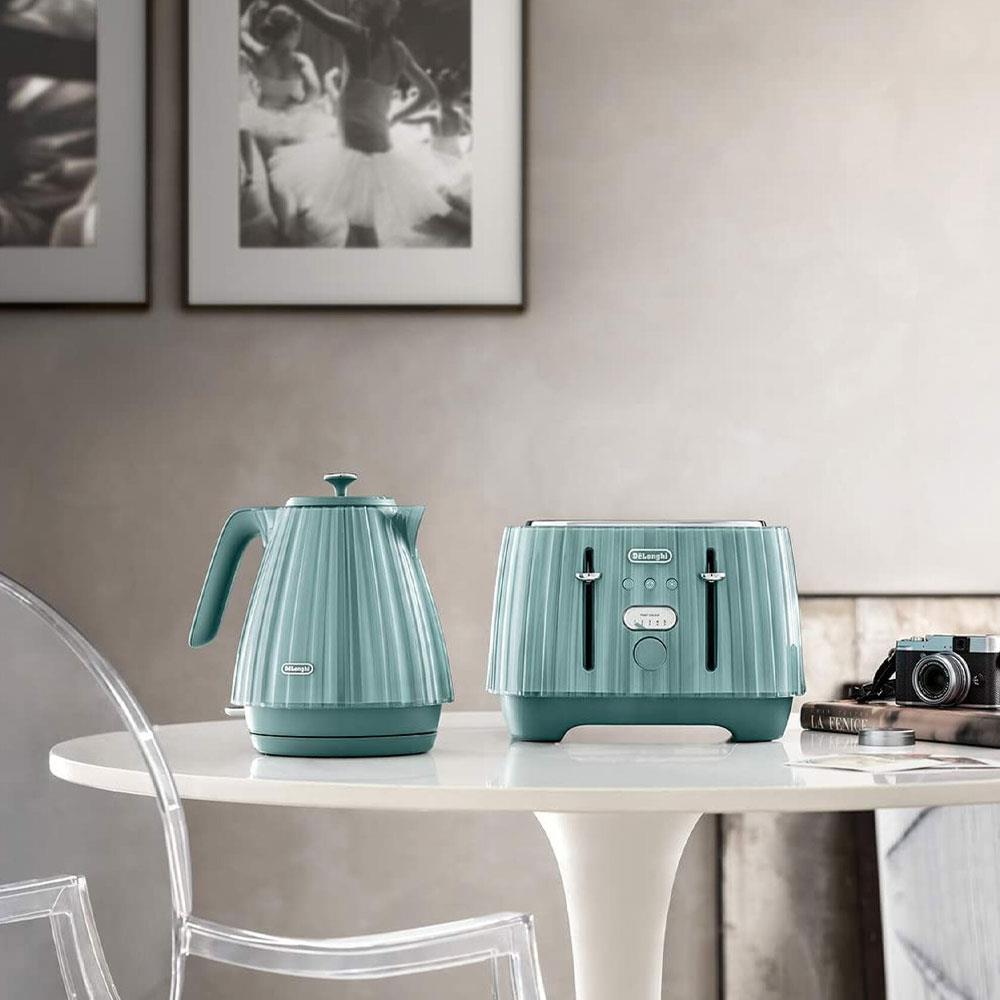 Delonghi Ballerina Kettle 1.7l Green Stakelums Home & Hardware