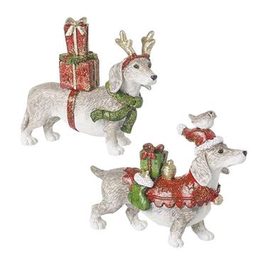 Dog With Gift Assorted