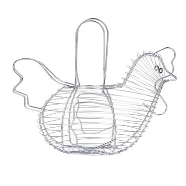 Kitchencraft Chrome Plated Chick Storage Basket