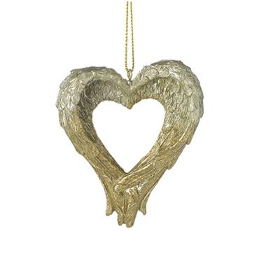 Heaven Sends Hanging Golden Wings