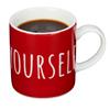 KitchenCraft Porcelain "Espresso Yourself" Espresso Mug 80ml