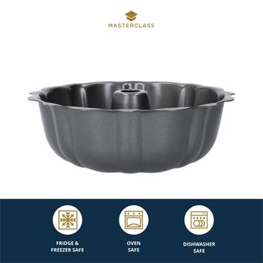MasterClass Non Stick Fluted Cake Pan 27cm