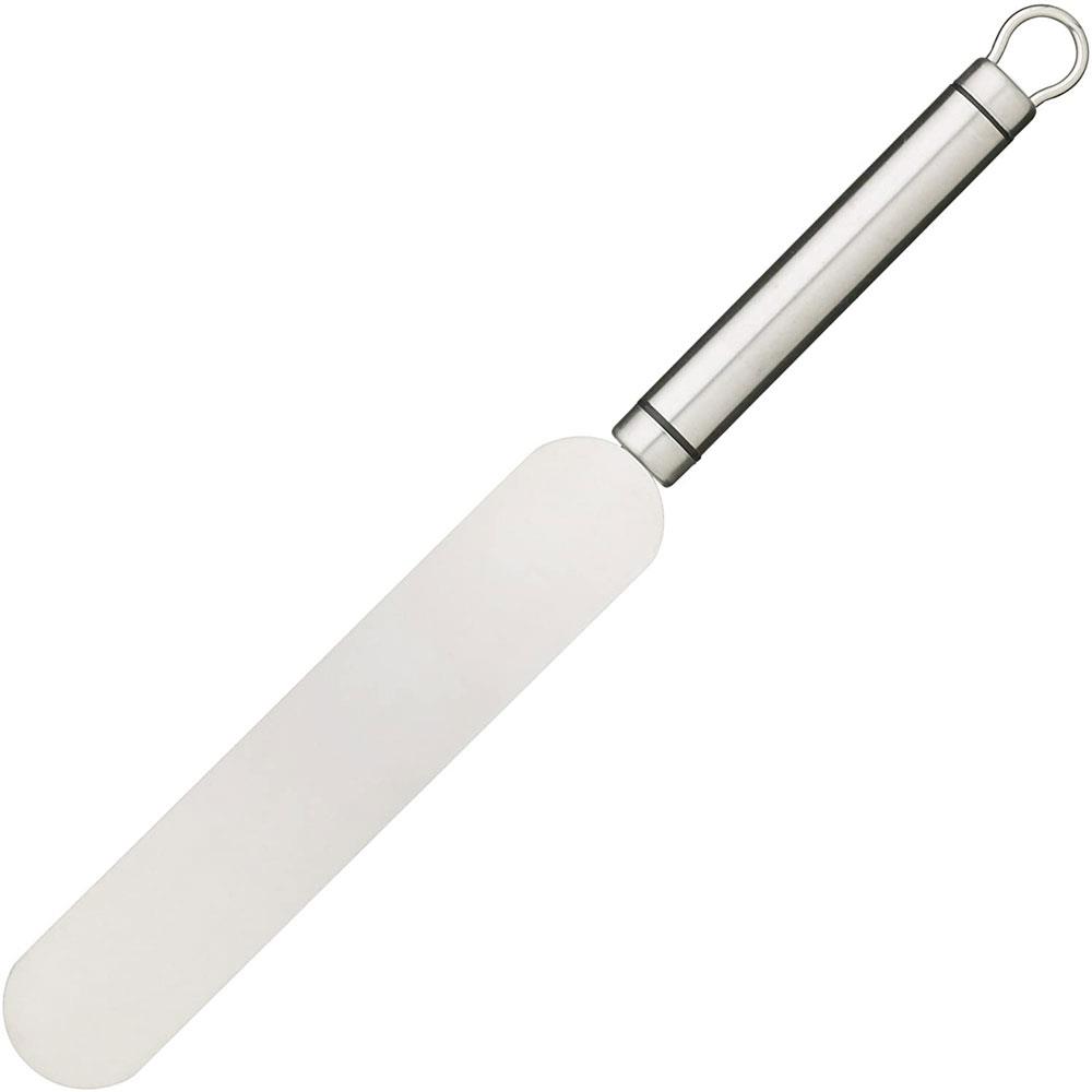KitchenCraft Oval Handled Professional Stainless Steel Spatula