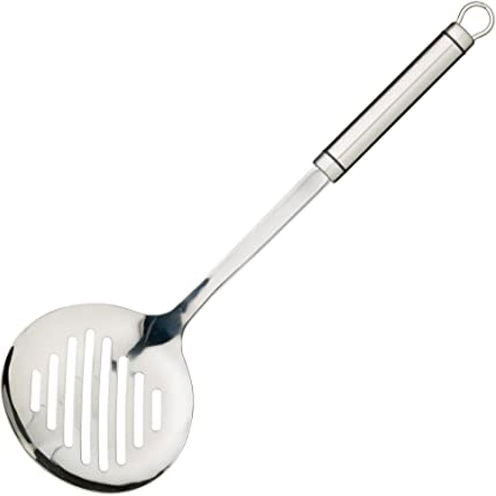 KitchenCraft Stainless Steel Long Handle Skimmer Stakelums Home