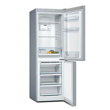 Bosch Fridge Freezer Stainless Steel 176cm