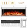 Ellere Vista Built In Electric Fire 1300mm