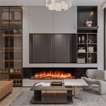 Ellere Vista Built In Electric Fire 1800mm