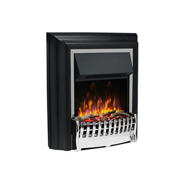 Kingsley Inset Optiflame Electric Fire Chrome 2kw