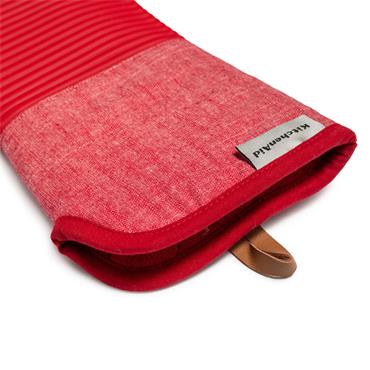 Silicone Oven Glove Red