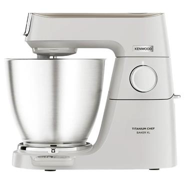 Kenwood Titanium Chef Xl Baker Steel Bowl White 7l