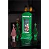 Green Telephone Santa Water Spinner 27cm