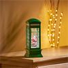 Green Telephone Santa Water Spinner 27cm