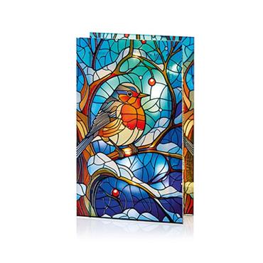 Premier Robin Stained Glass Battery