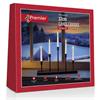 Premier Black Classic Candle Bridge 5 Led And Timer 32cm