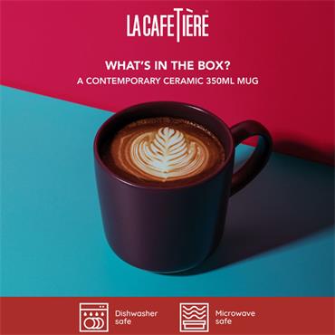 Ceramic Mug Purple 350ml