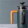 La Cafetiere Pisa 3 Cup Cafetiere Green Wood Handle