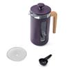 Pisa 8 Cup Cafetiere Purple
