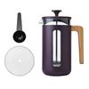 Pisa 8 Cup Cafetiere Purple