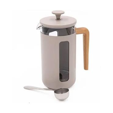 La Pisa 8 Cup Cafetiere Swirl Wood Handle