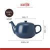 La Cafetiere Classic Teapot Navy 1.5l