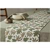 Walton & Co Leaf Runner 40 x 180cm.   Lined Cotton with beading embellishment