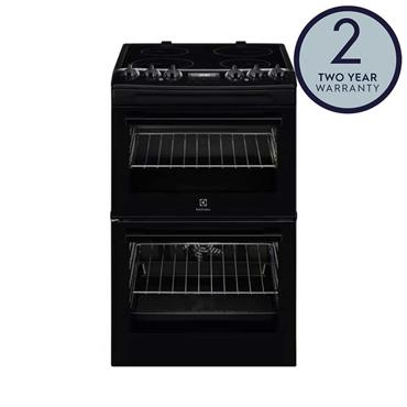 Electrolux 55cm Cooker Black
