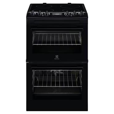 Electrolux 55cm Cooker Black