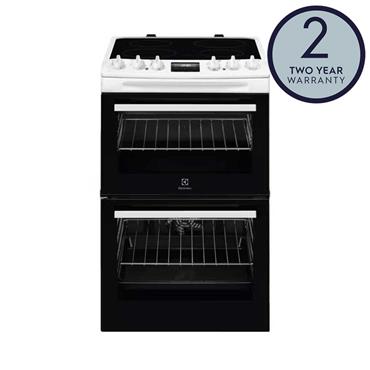 Electrolux 55cm Cooker White