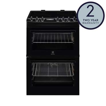 Electrolux Free Standing Cooker Double Oven 60cm