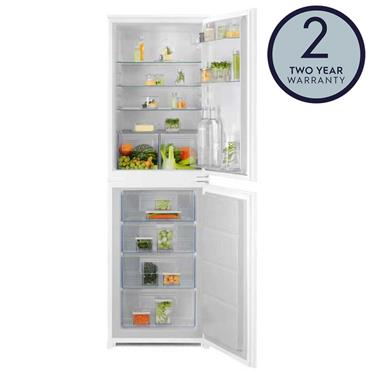Electrolux Integrated Fridge Freezer Steel 198l 546mm