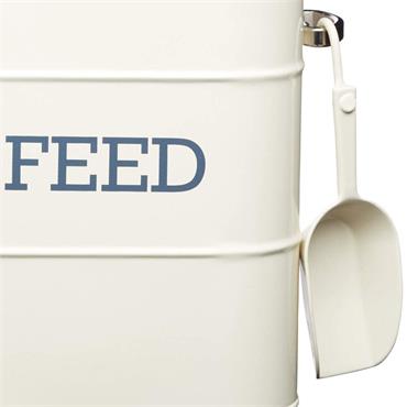 Living Nostalgia Feed Tin With Scoop