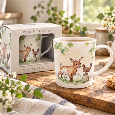 Goat And Hen Mug