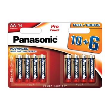 Panasonic Advanced Aaa Batteries 10+6 Free